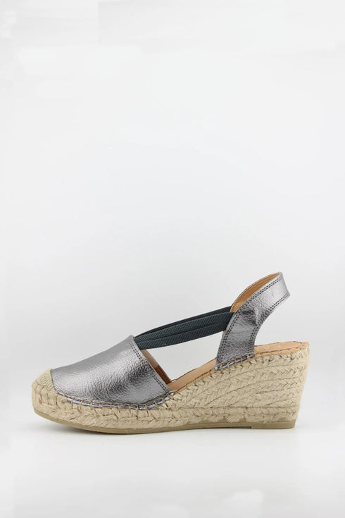 Fabiolas Woven Espadrille Wedge Sandal